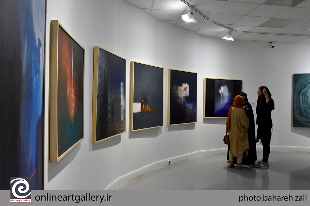 گزارش تصویری دهمین کارنمای پژوهشی انجمن هنرمندان نقاش در خانه هنرمندان (بخش اول)